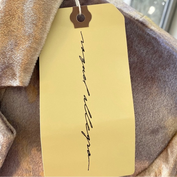 Raquel Allegra “Ether Lia” Velvet Set Blazer (L) & Pants (M), NWT Sample Sale - Picture 8 of 16